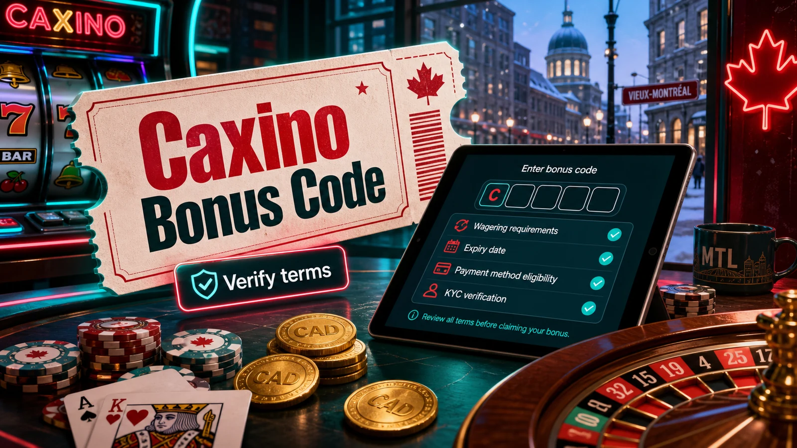 Caxino Bonus Code Canada: What I Would Verify Before Claiming content banner